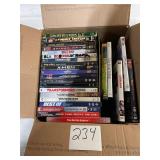 Large lot of DVD movies