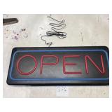 LED neon open sign