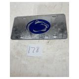 Penn State license plate
