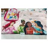 Disney's princesses blanket and bag