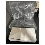 case of 125 clear poly bags 24'x30'