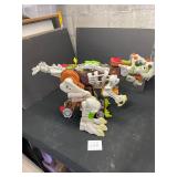 fisher price imaginext ultra Trex as found