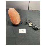 Himalayan salt rock lamp