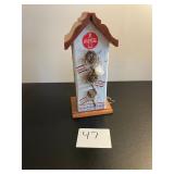 Coca Cola wooden bird feeder