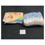 2 packs of diapers