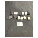 lot of usb charger power blocks