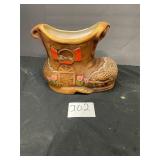 ceramic old woman who lived in a shoe cookie jar
