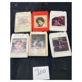 lot of 8 track tapes