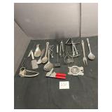 metal kitchen utensils