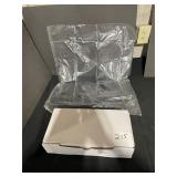 case of 125 clear poly bags 24'x30'