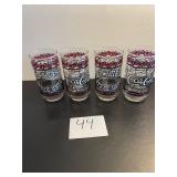 Mr.Angus Coca Cola tumbler glasses set of 4