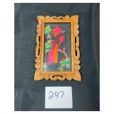 Mexican feathercraft artwork bohemia