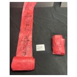 100 bio hazard red bags 8-10 gallon 24'x24'