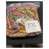 large bag of crayons