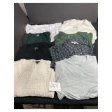 lot womens designer medium tops blouses shirts