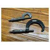 Starrett Micrometers Lot of 2