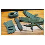 Military Style Olive Drab Strap Lot