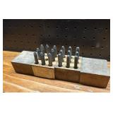 Vintage Letter & Number Punch Set