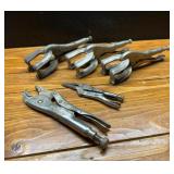 Assorted Locking Pliers Lot