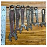 Assorted Open End Wrenches
