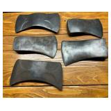 Lot of 5 Axe Heads SIngle Bit and Double Bit
