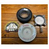 Vintage Ashtrays- Coors, Carlsbad Caverns,