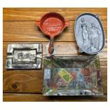 Vintage Ashtrays - Souvenir, Novelty