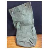Vintage Military- Style Canvas Duffel Bag