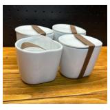 Starbucks Organics Tea Set of 2 with Coaster/Lid