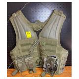Tactical Load Bearing Vest with Pouches