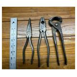 Pliers Lot - Nippers, Lineman and Needle Nose