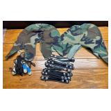 US PASGT Woodland Helmet Cover & Belt Keepers