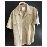 U.S. Marine Corps Khaki Service Shirt, 1976 SGT.