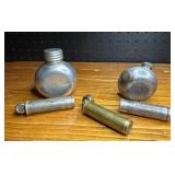 WW2 Soviet Oilers & Antique Tire Gauges Lot