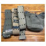 US Military Surplus Webbing Belts & Canteen Cover