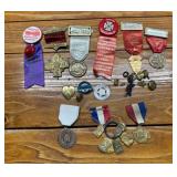 Vintage Pin & Medal Collection