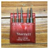 Starrett No. S 117 Set Center Punches