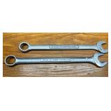 Craftsman Combination Wrenches - 1-1/16 & 1-1/8