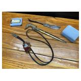 Vintage Mixed Lot: Bolo Tie, Silver Letter Opener,