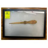 Clarence A. OBrien Patent Attorney Letter Opener