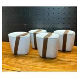 Starbucks Organics Tea Set of 2 with Coaster/Lid