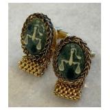 Vintage Scales of Justice Cufflinks