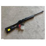 Winchester Air Rifle with BBs and Bottle