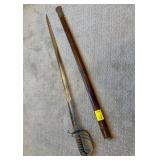 Antique Sword with Scabbard