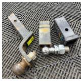 Hitch Ball Mount and Coupler Set