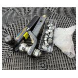 Trailer Hitch Ball Mount and Lug Nuts