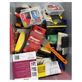 Bauer Sanding Belts and Assorted Tools Lot