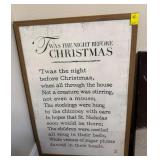 Twas The Night Before Christmas Framed Wall Art