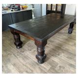 Large Wooden Dining Table
