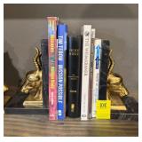 Books with Antelope Bookends